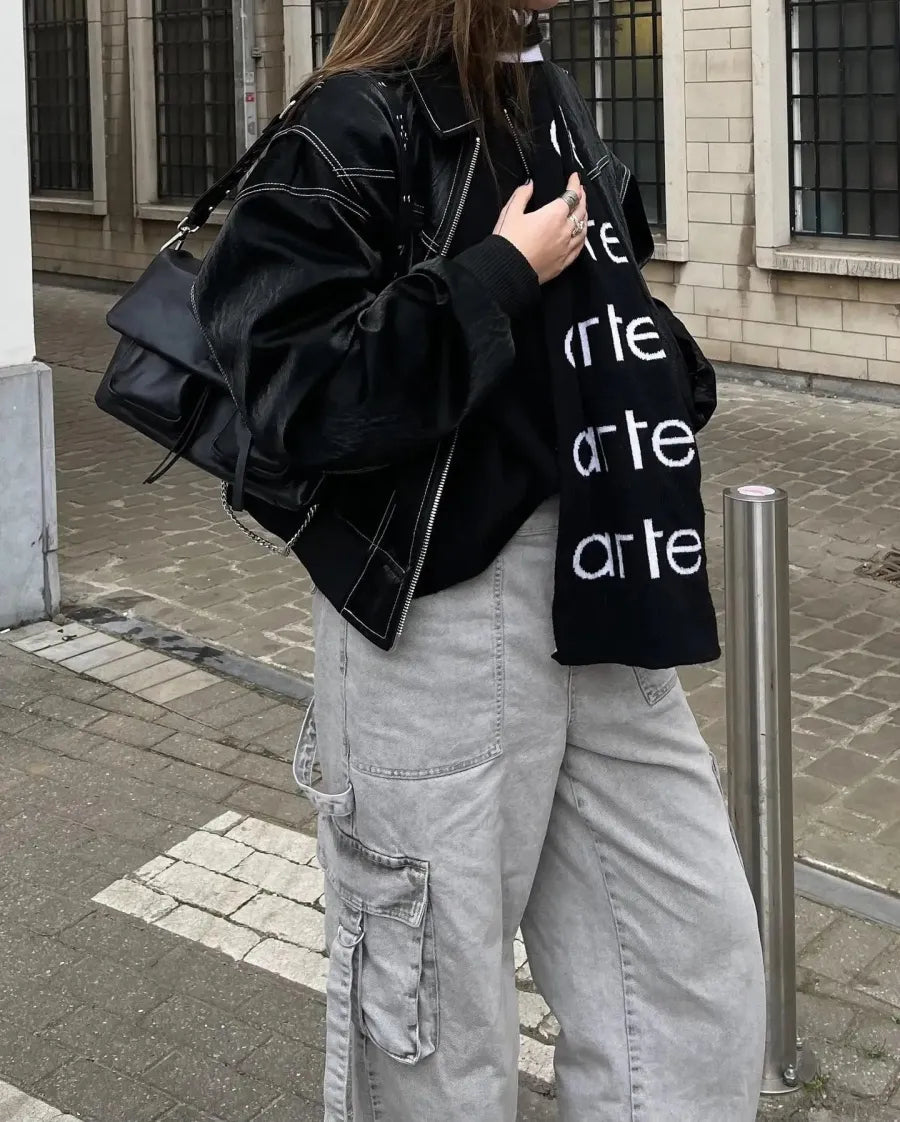 GR - Rough leather jacket