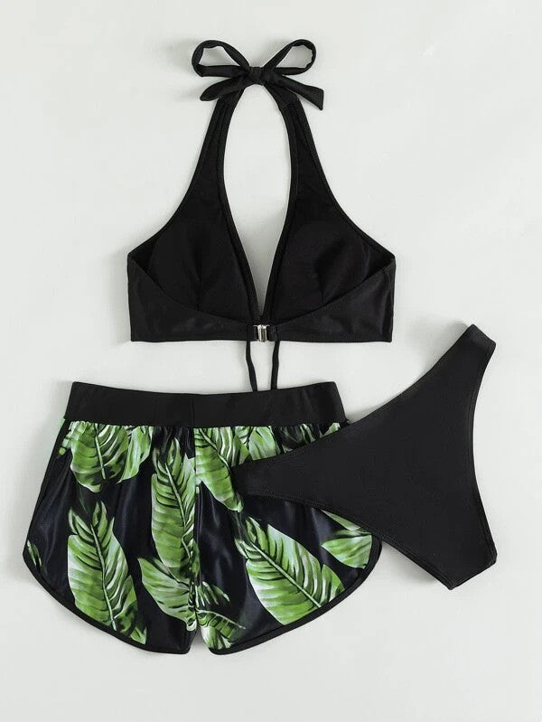 GR | Bikini and Shorts Set for Women