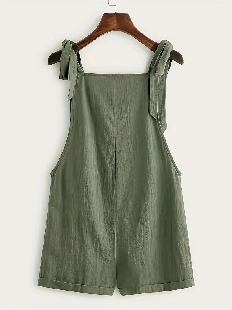 GR | Stylish linen romper