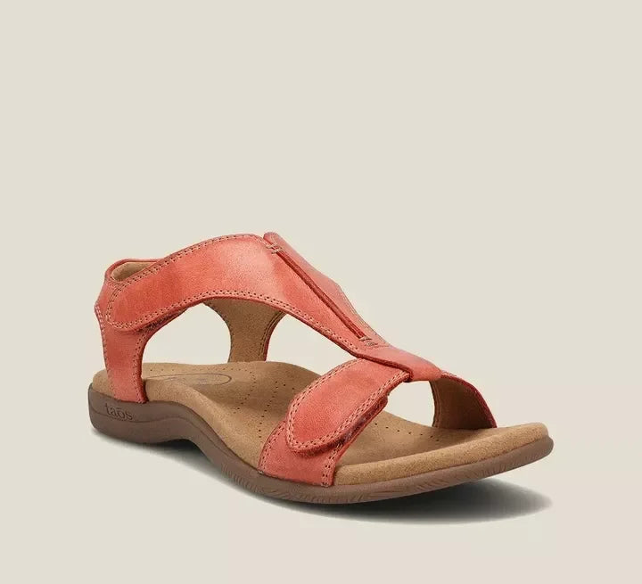 GR | Luxurious orthopedic sandal with T-strap design and arch support 