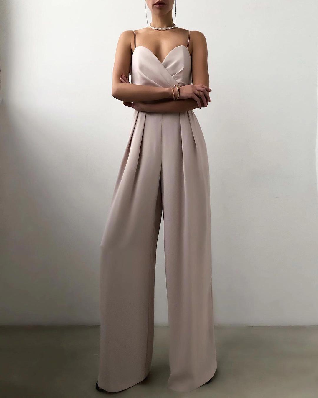 GR | Women's Sleeveless High-Waisted Jumpsuit