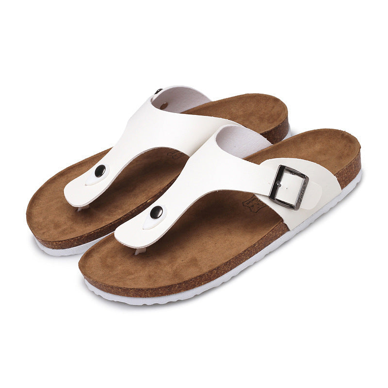 GR | Summer flip flops made of cork