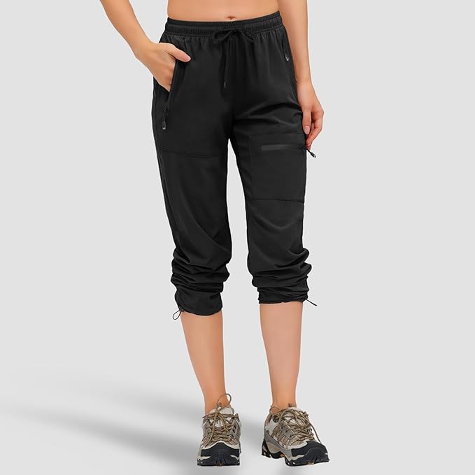 GR | Lightweight, quick-drying cargo hiking pants for women