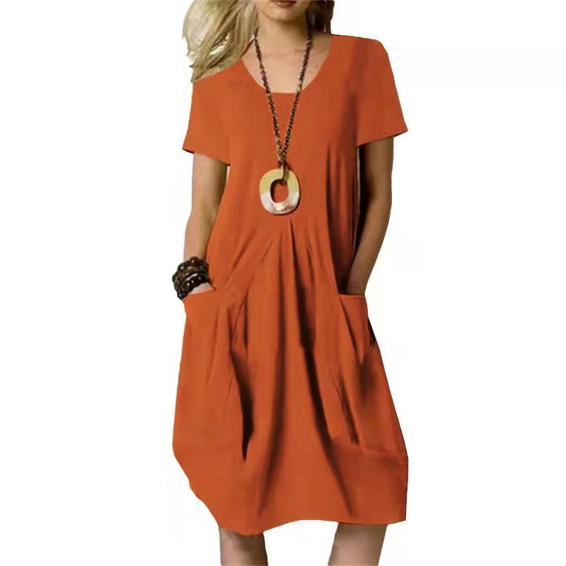 Knee-length women's dress