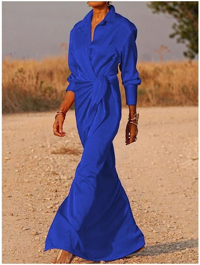 GR | Lefèvre Modisches Seidenkleid