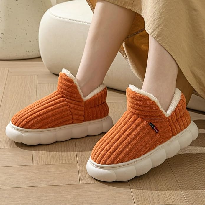 GR | Women's Plush Shoes - Soft, Comfortable Slippers for Home