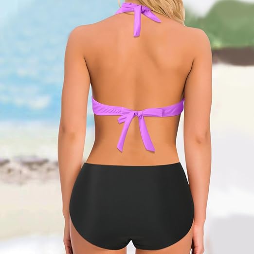 GR - Luxurious striped summer bikini