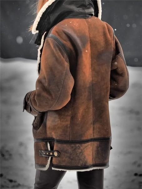warm, cuddly lined women's jacket