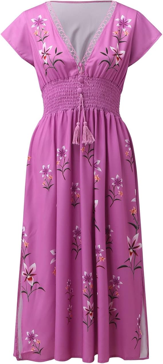 GR | Boho Dress with Embroidery for a Dreamy Summer Look