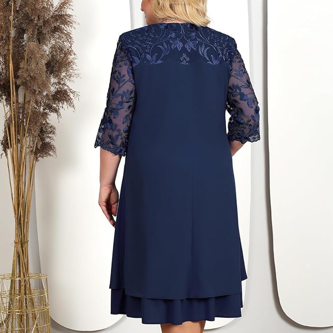 GR Klassische Sommerkleider: Plus-Size Eleganz für Damen