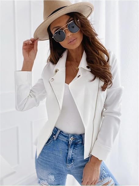 GR Suede Jacket | Elegant suede-look jacket for women