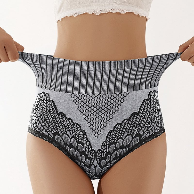 GR | High-waisted underwear with padding