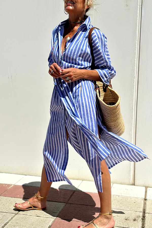 GR | Luftiges Sommerkleid mit Floralem Muster
