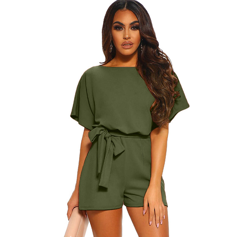 GR overall with round neckline for women