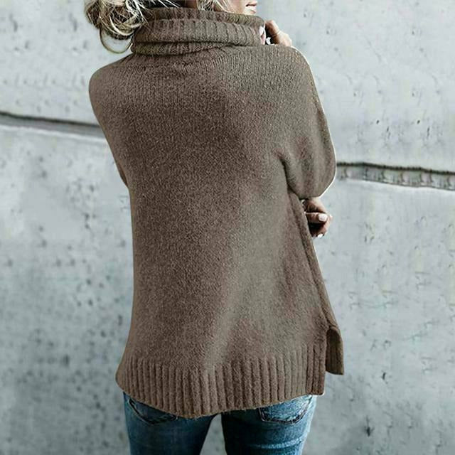 GR | Rollkragen Strickpullover