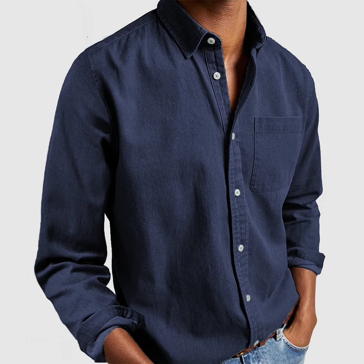 GR | A comfortable long-sleeved shirt with a collar