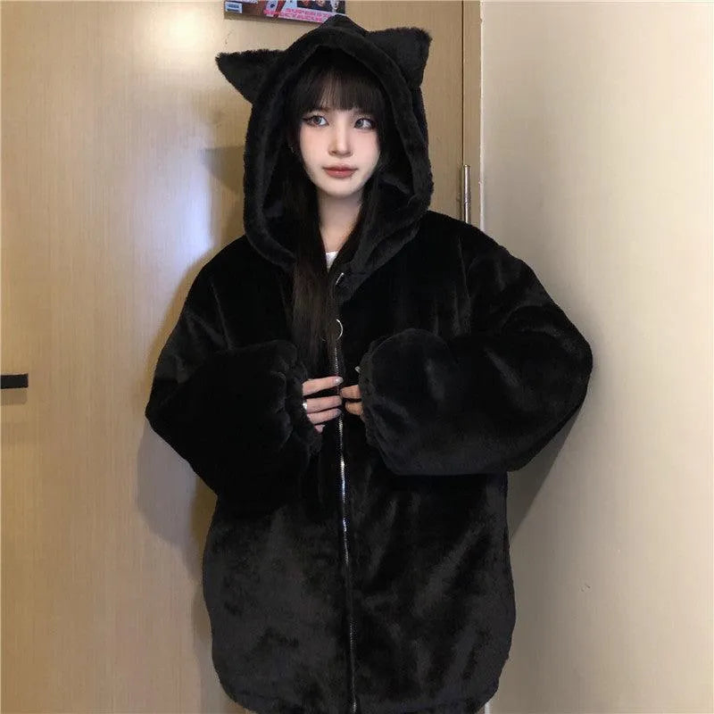 GR | Faux-Fur-Coat