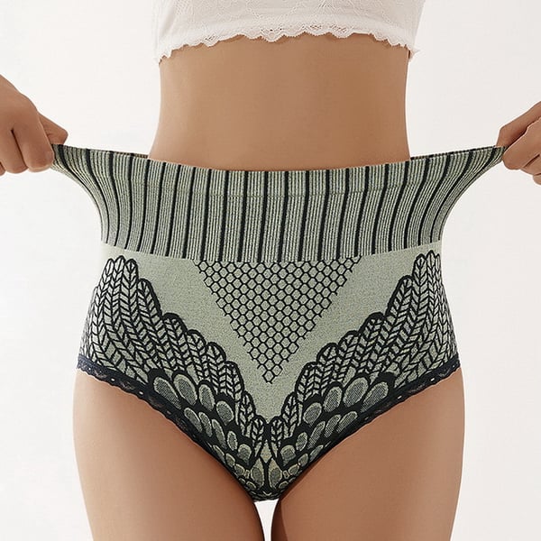 GR | High-waisted underwear with padding