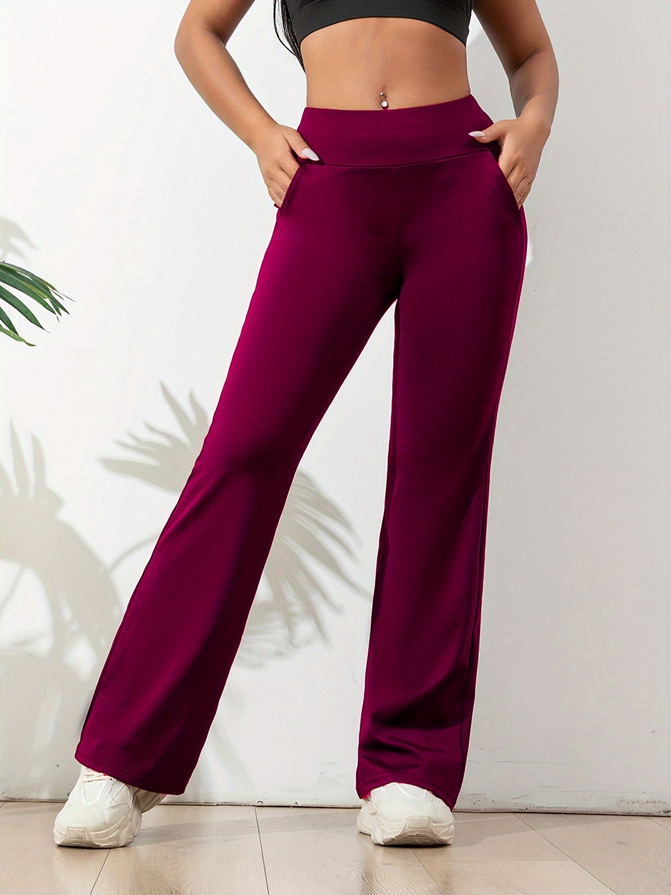 GR  | Bequeme Und Elastische Damen Yogahose