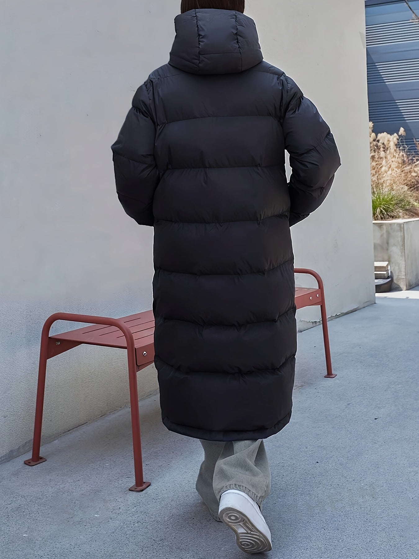 GR Long Fleece Puffer Winter Jacket for Women | Ideal for Winter