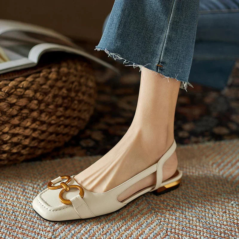 GR | Orthopedic buckle sandals