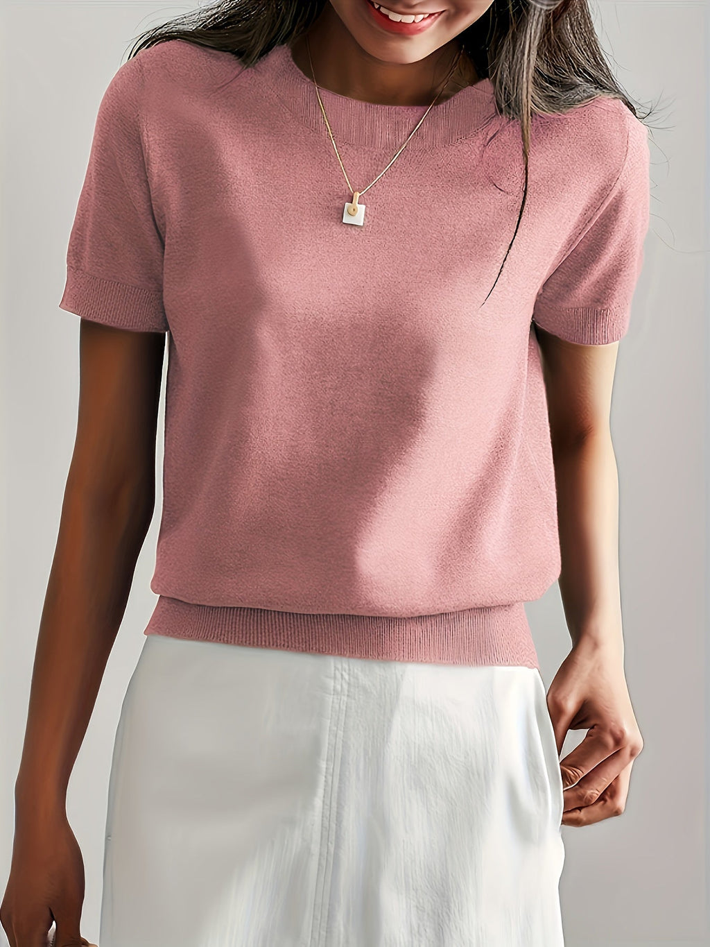 GR | Damen Lässiger Pullover