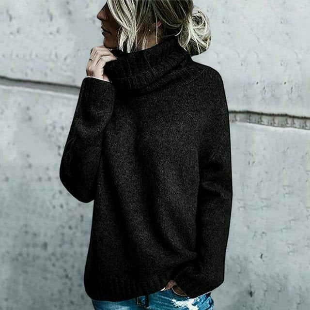 GR | Rollkragen Strickpullover