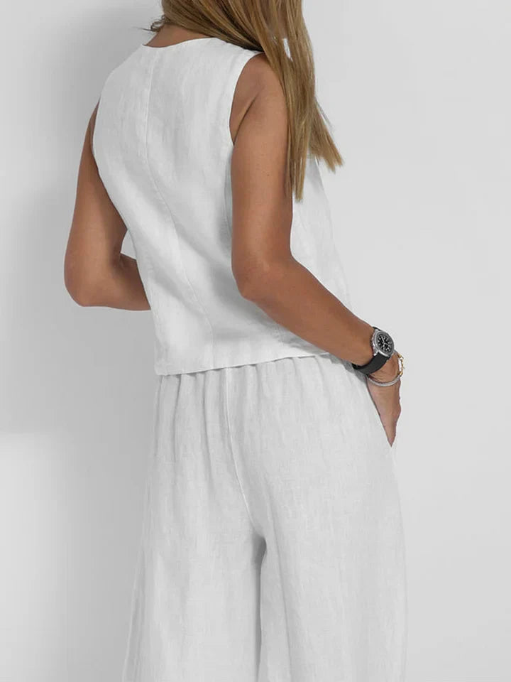 GR | Two-piece vest set for women
