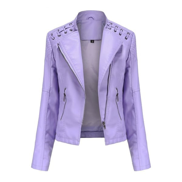 GR | Washed lambskin leather jacket