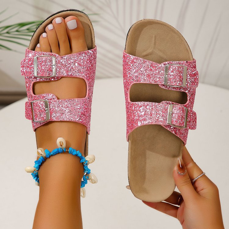 GR - Glitter sandals