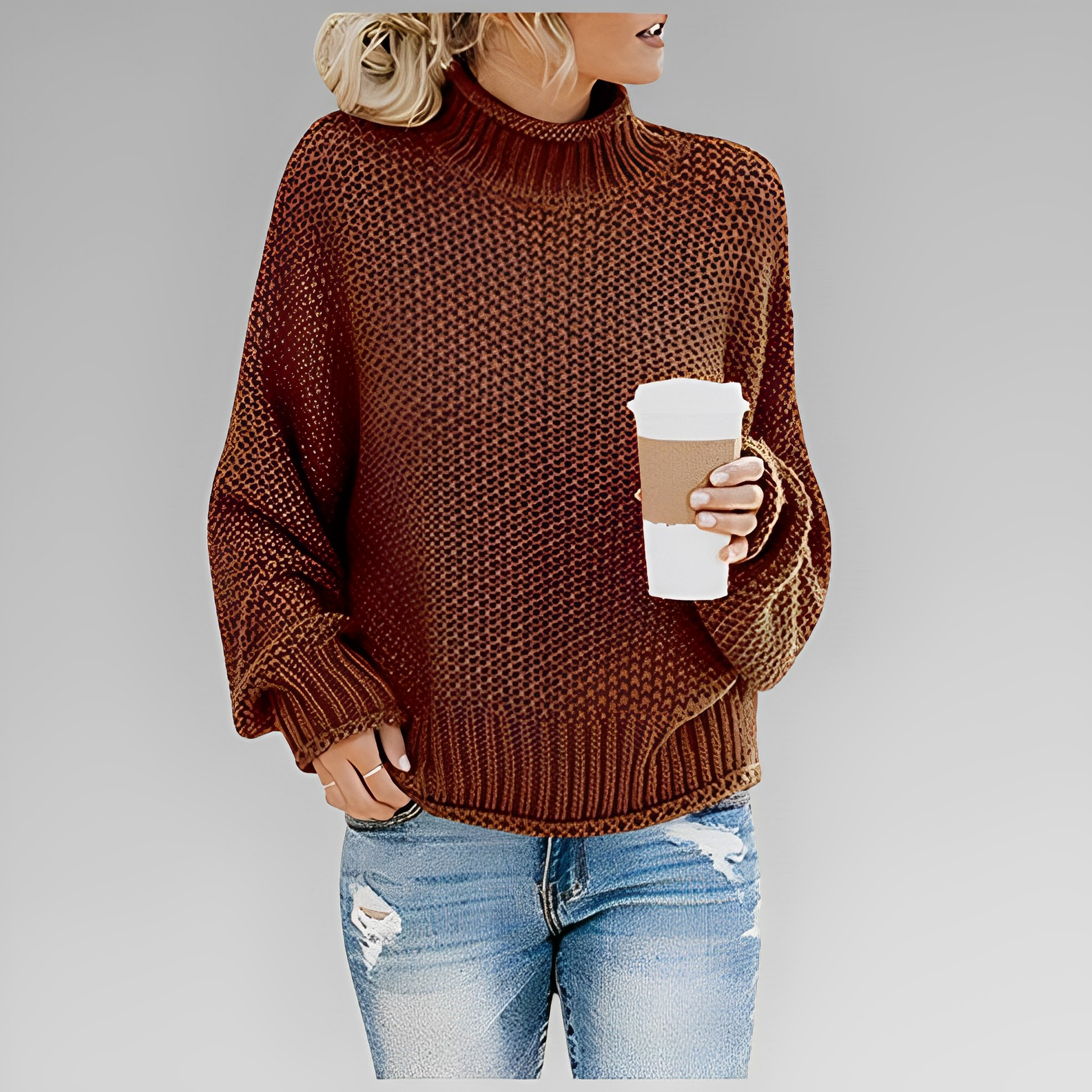 Stilvoller und eleganter Winterpullover