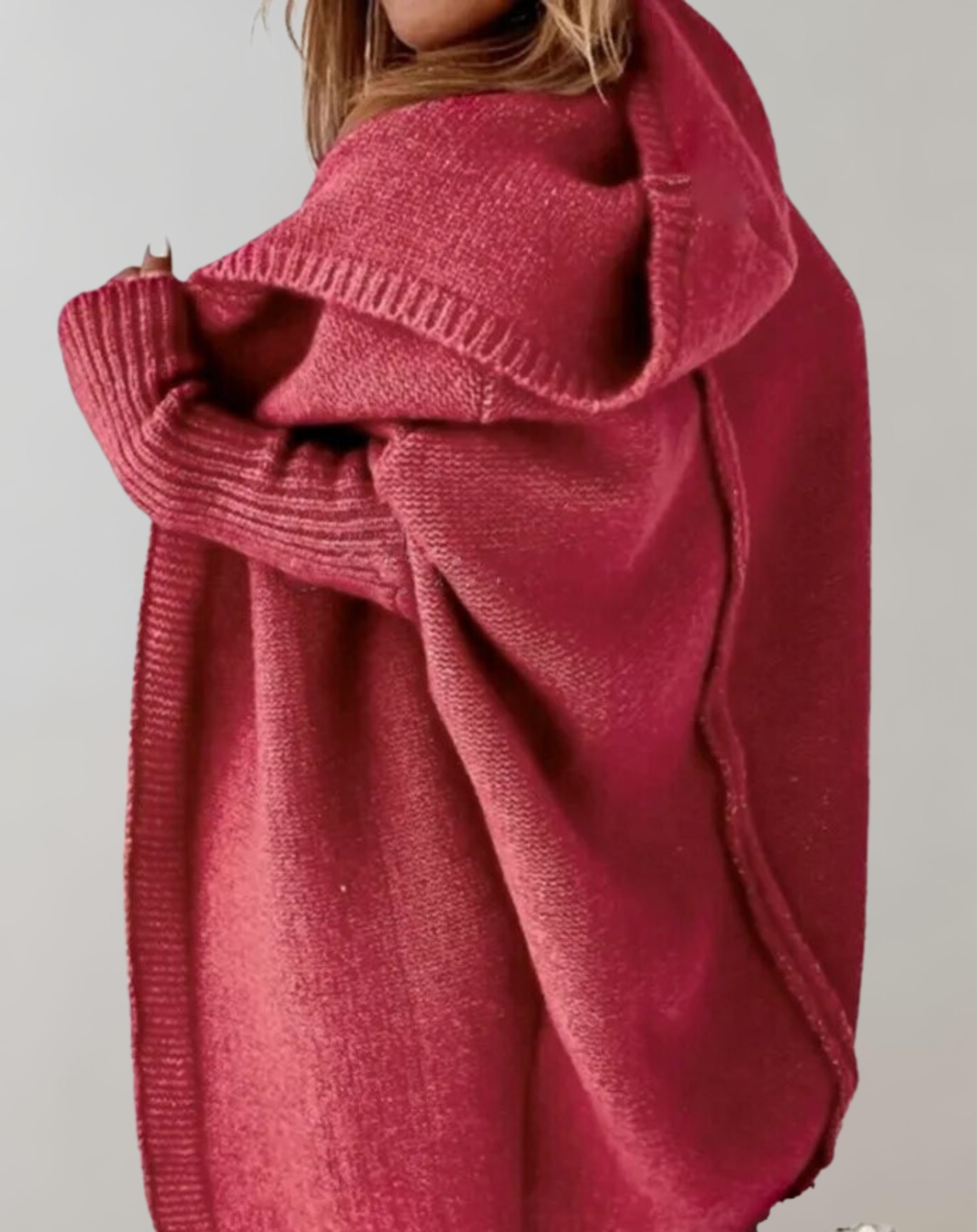 GR | Pullover Lange Strickjacke