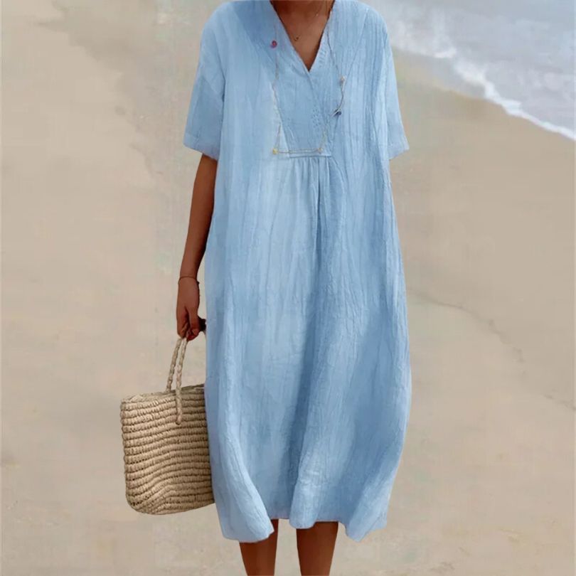 GR | Comfortable linen dress