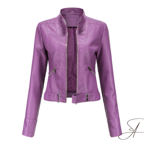 GR | Elegant leather jacket