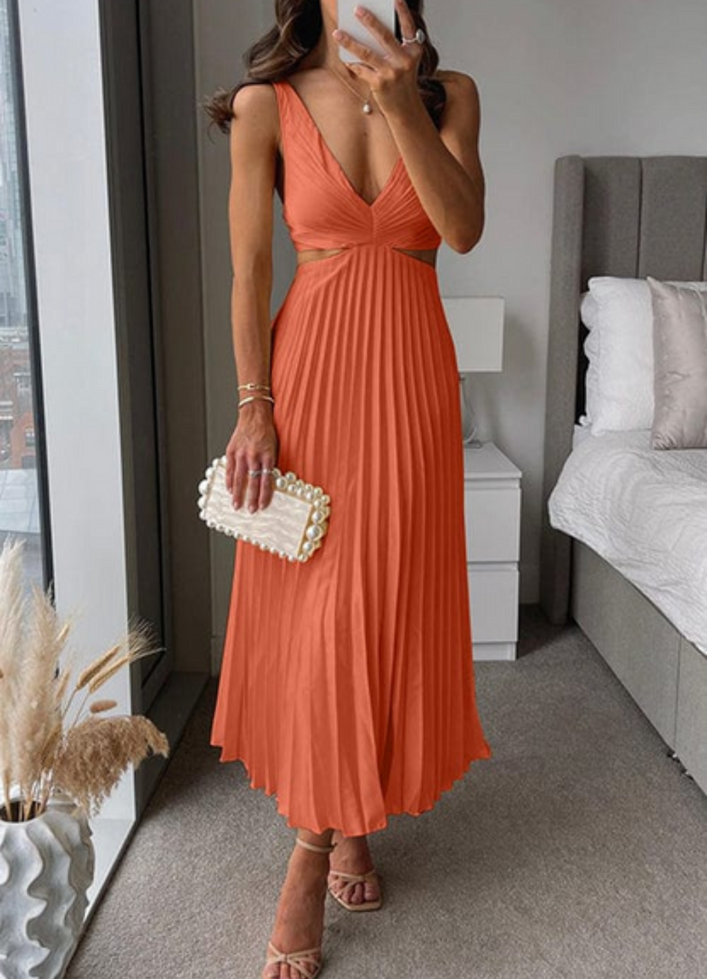 GR | Backless Evening Dress for Women Maxi