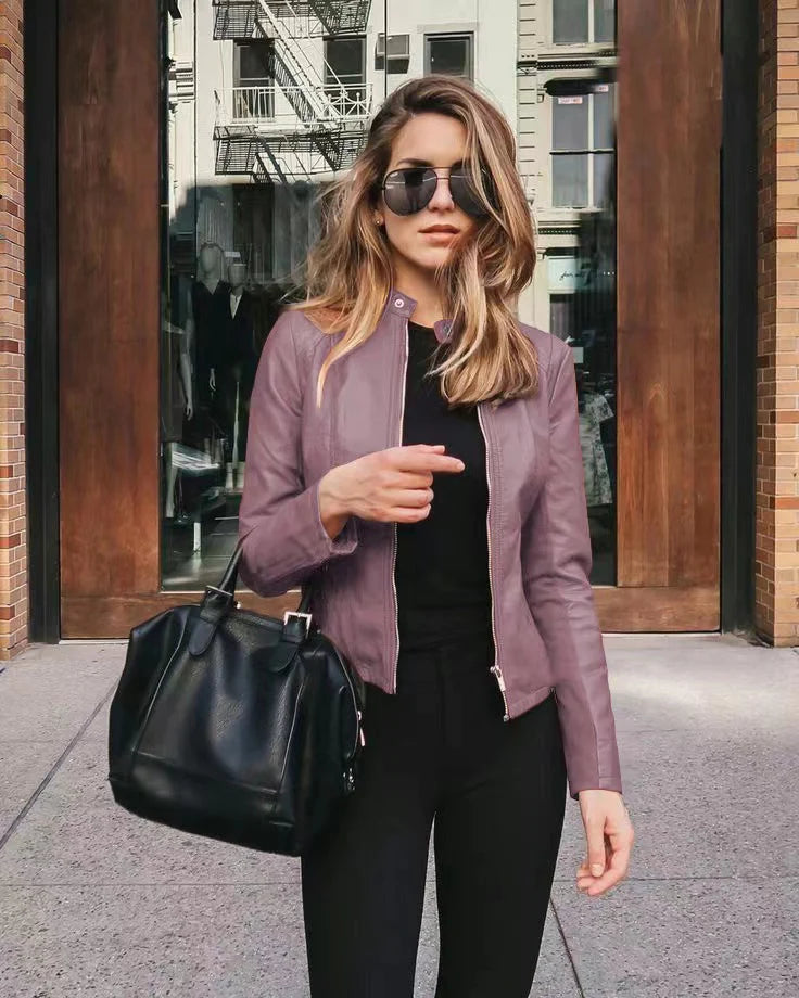 GR | Fashionable leather jacket