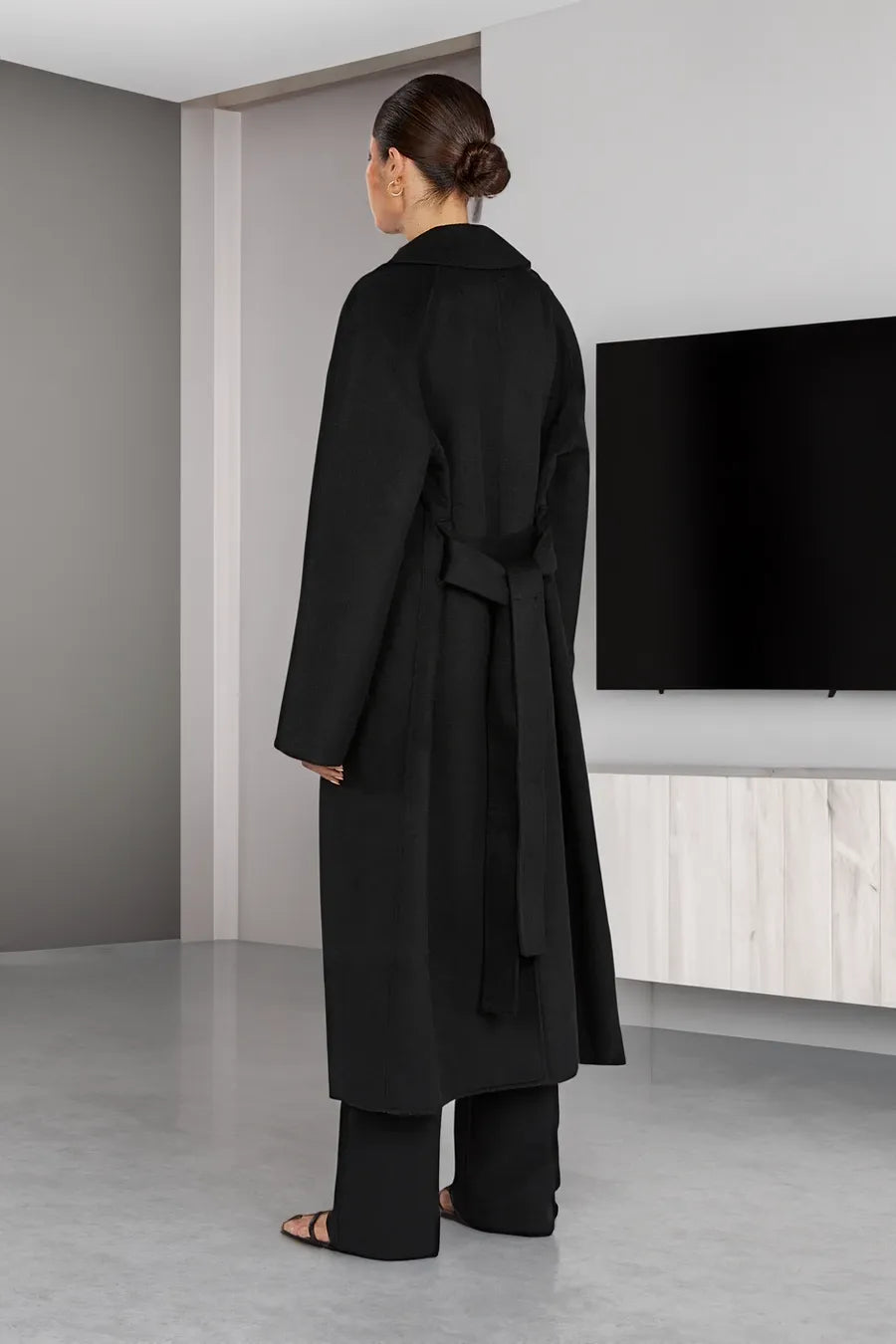 GR Trench Coat | Stylish long women's trench coat in an oversized style