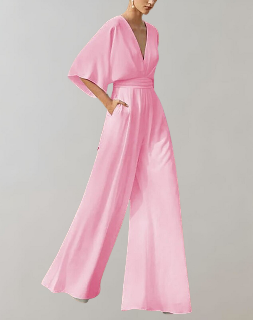 GR | Casual wide-leg romper