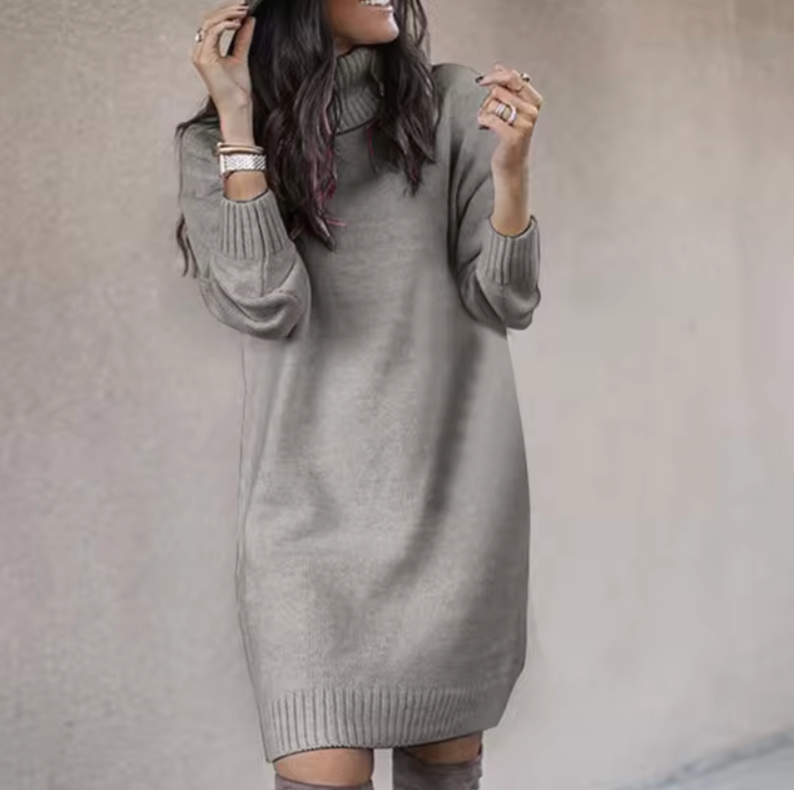 GR | Loose Sweater Dress