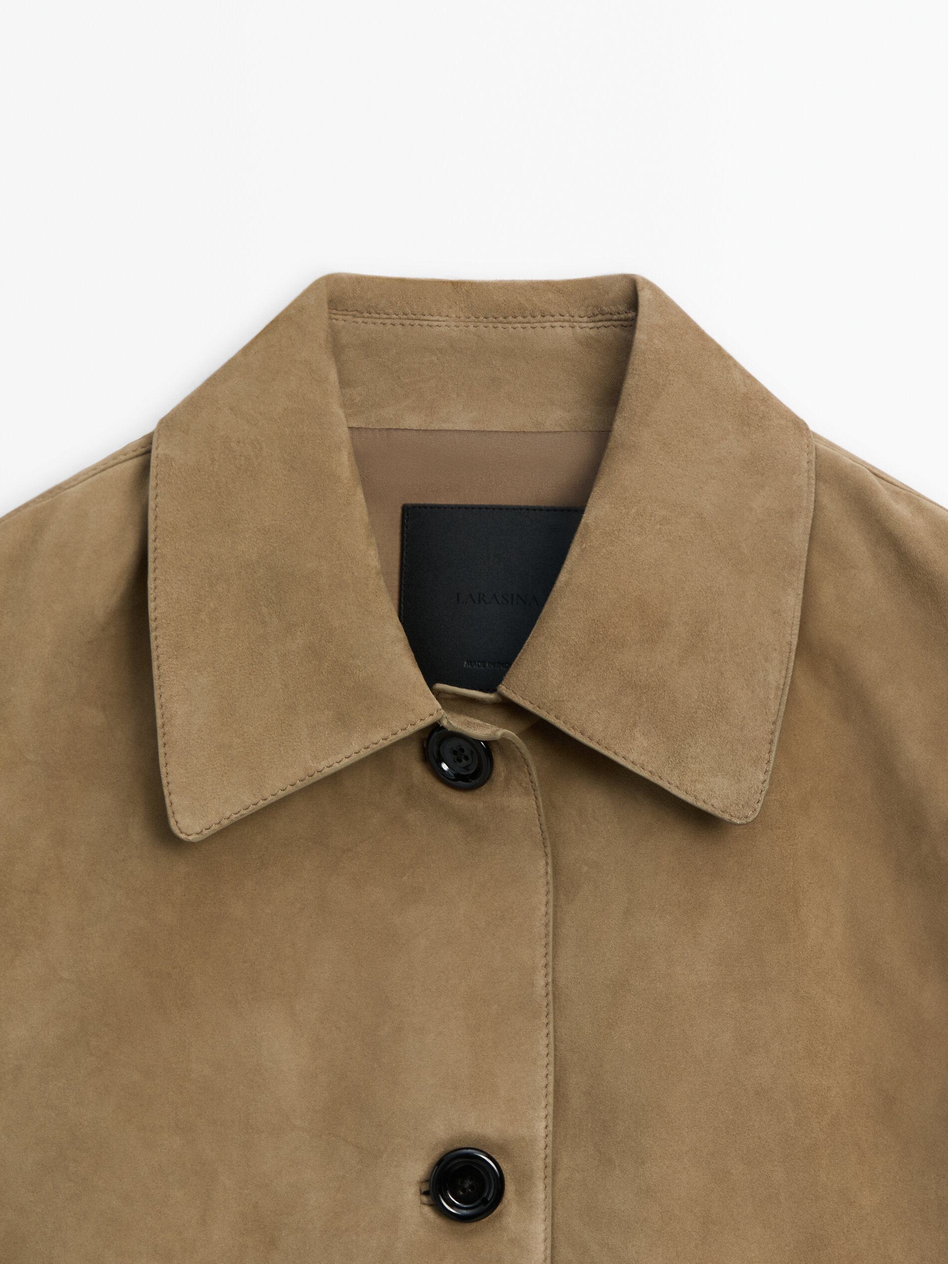 GR | Suede Cropped Jacket