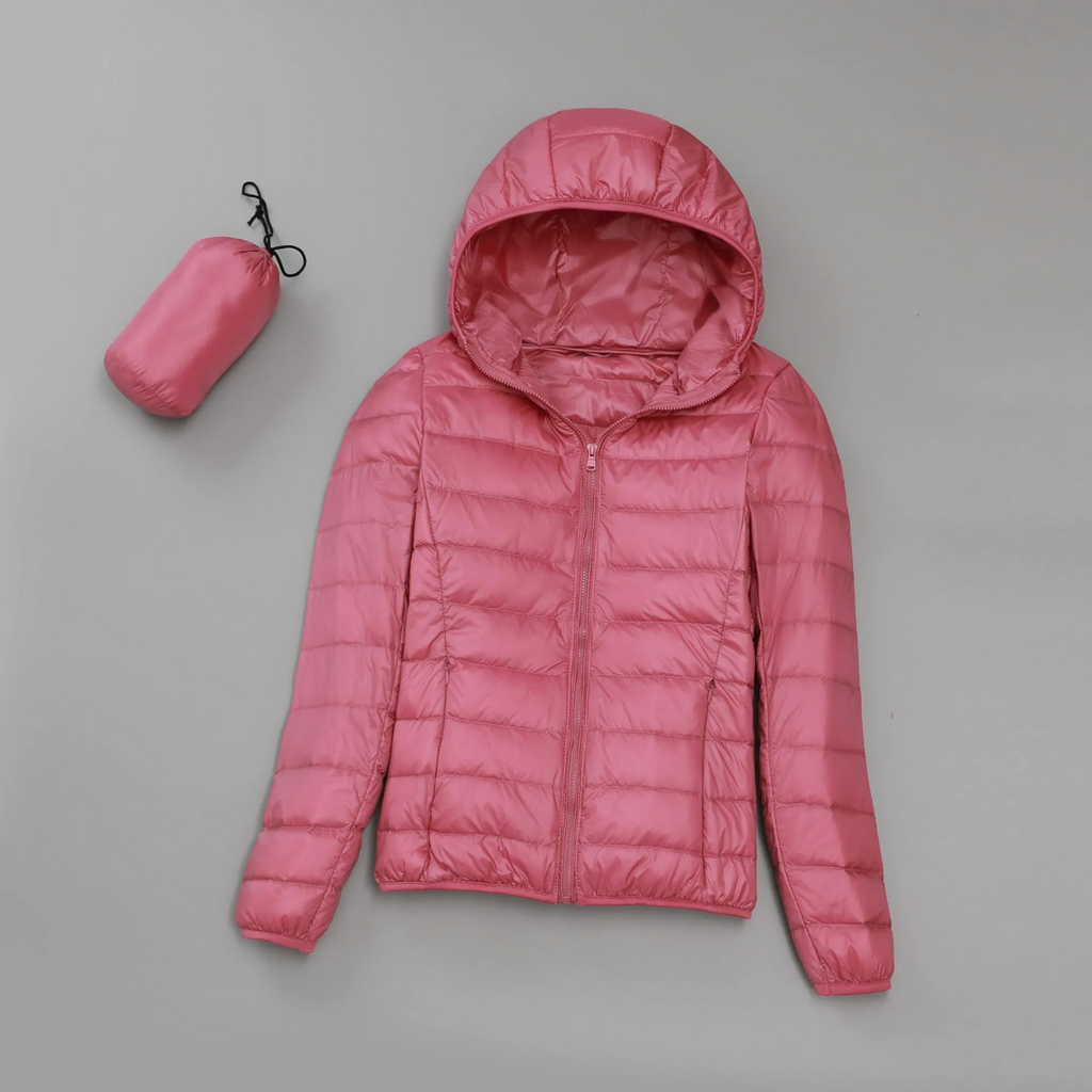 GR - Lightweight quilted jacket with hood