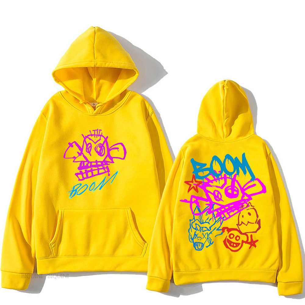 GR | Arcane Jinx cartoon long sleeve hoodie