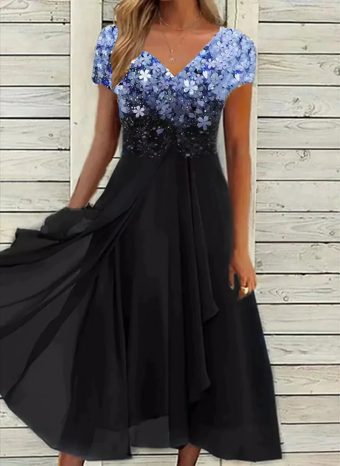 GR | Stylisches Kleid für Frauen Chic