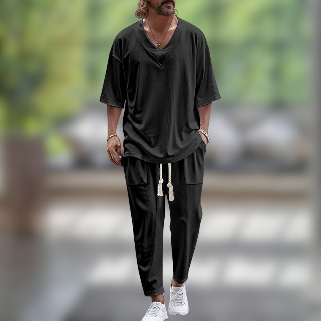 GR | Elegant suit with shirt and trousers