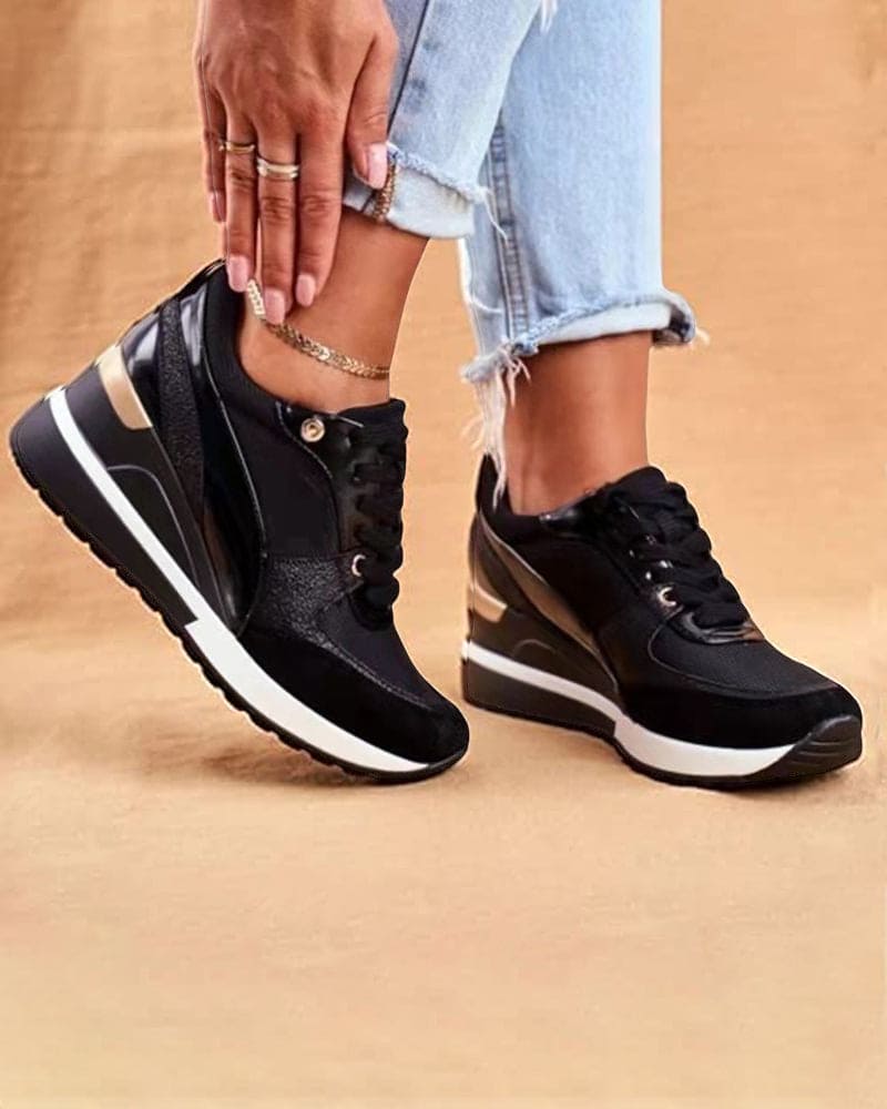 GR | Platform Sneakers with Sequins