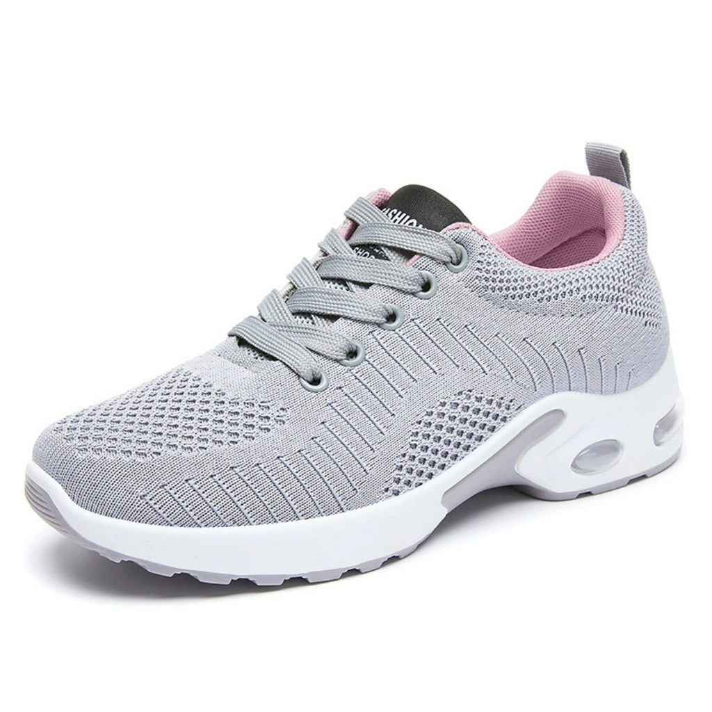 GR | Breathable sports shoes with cushioned sole for women