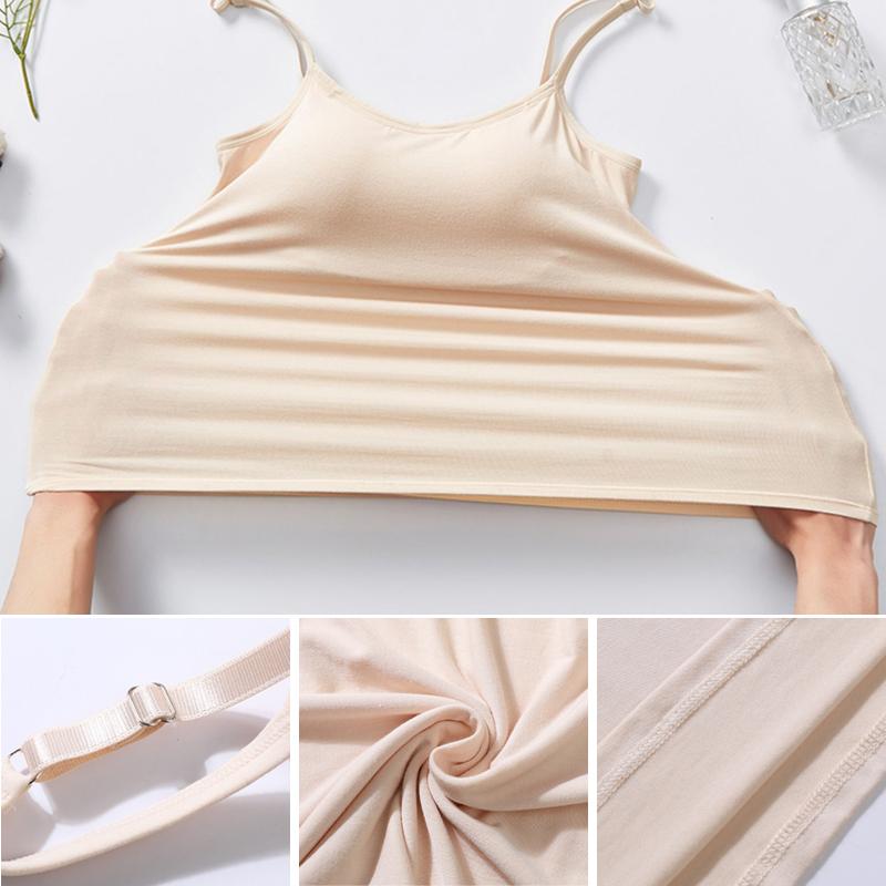 GR | Comfortable tank top with integrated bra for women