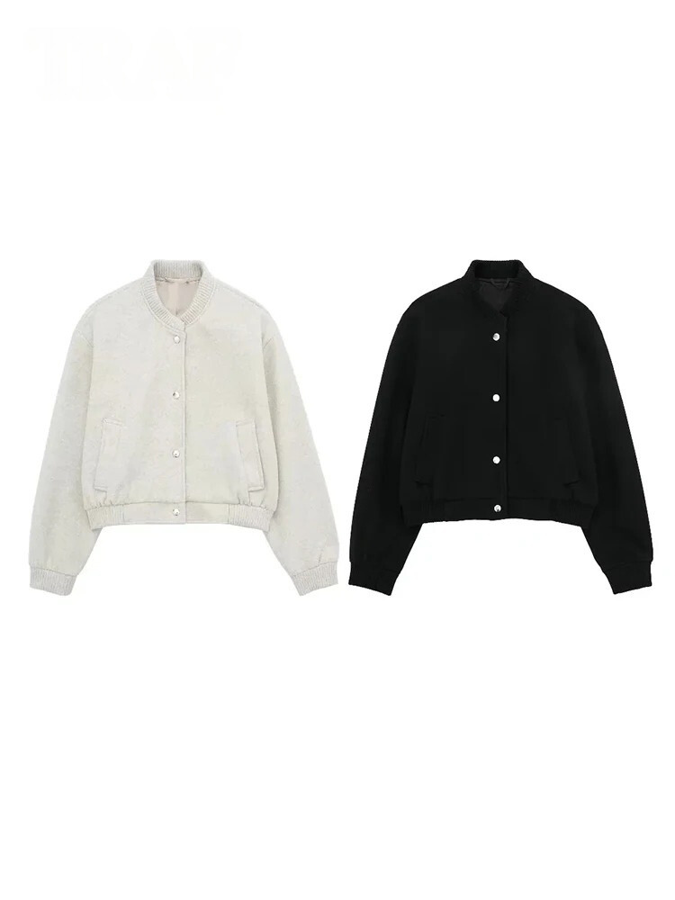 GR - Short-cut bomber jacket