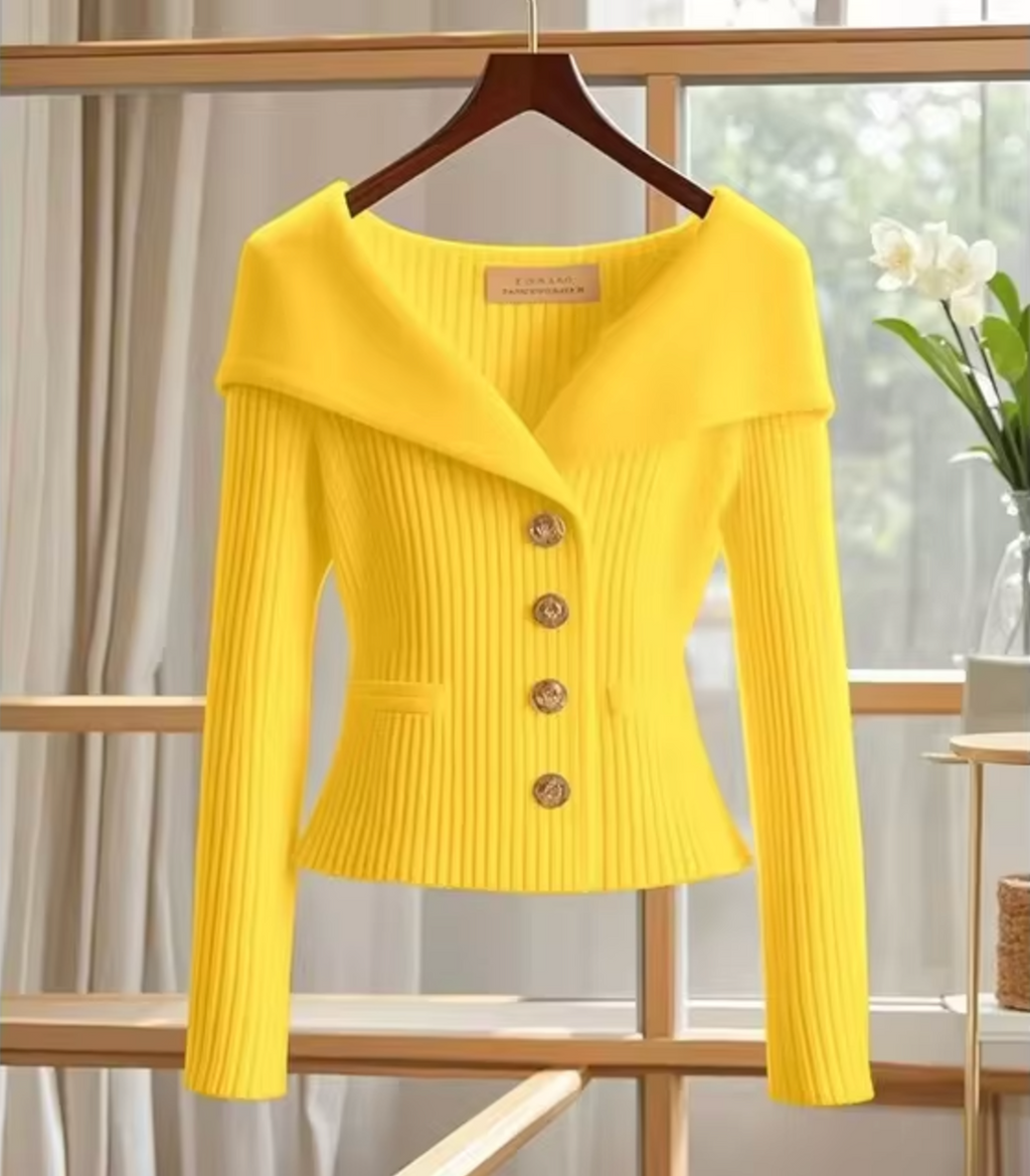 GR | Gestrickte Kurze Strickjacke