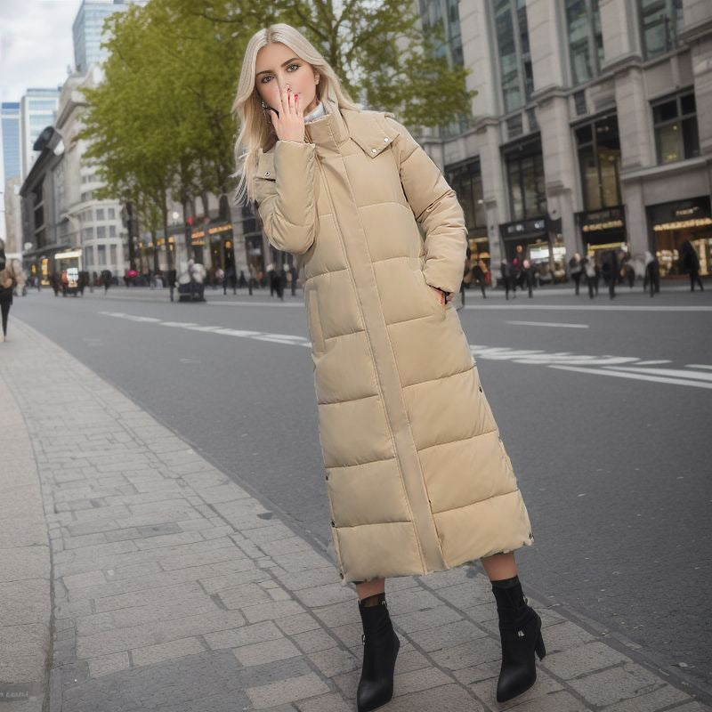 GR - Long Winter Coat - Elegant